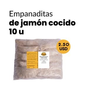 Empanaditas de jamón (10u)