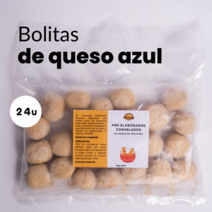 Bolitas Croqueteras de queso azul (24u)