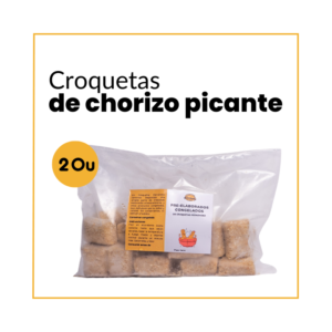 Croquetas de chorizo ibérico picante (20u)