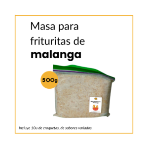 Masa para frituras de malanga (500g) + Regalo