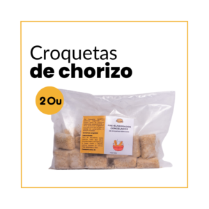 Croquetas de chorizo ibérico (20u)
