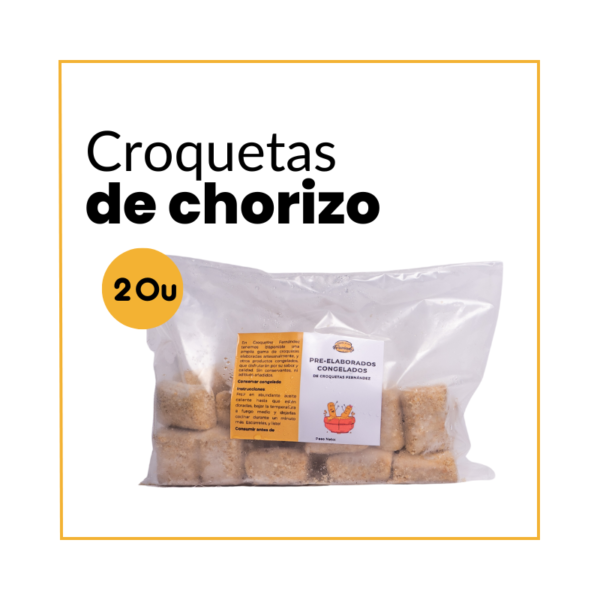Croquetas de chorizo ibérico (20u)