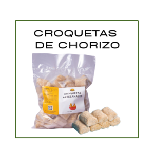 Pack de Croquetas de chorizo ibérico (60u)