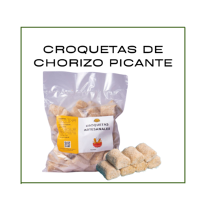 Pack de Croquetas de chorizo ibérico picante (60u)