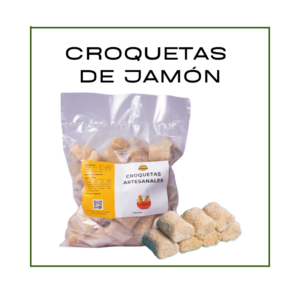 Pack de Croquetas de Jamón Serrano (60u)