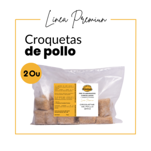 Croquetas de pollo (20u) --Línea Premiun--