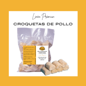 Packs de Croquetas de pollo (60u) --Línea Premiun--