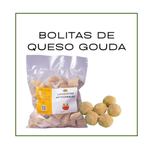Pack de Bolitas de queso gouda (60u)
