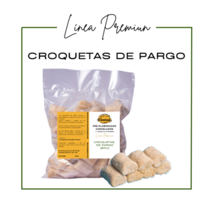 Pack de Croquetas de pargo (60u) --Línea Premiun--