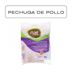 Pechuga de pollo sin piel y sin hueso Nat (2 kg / 4.4 lb)