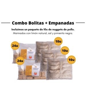 Combo de Bolitas con Empanaditas + Regalo