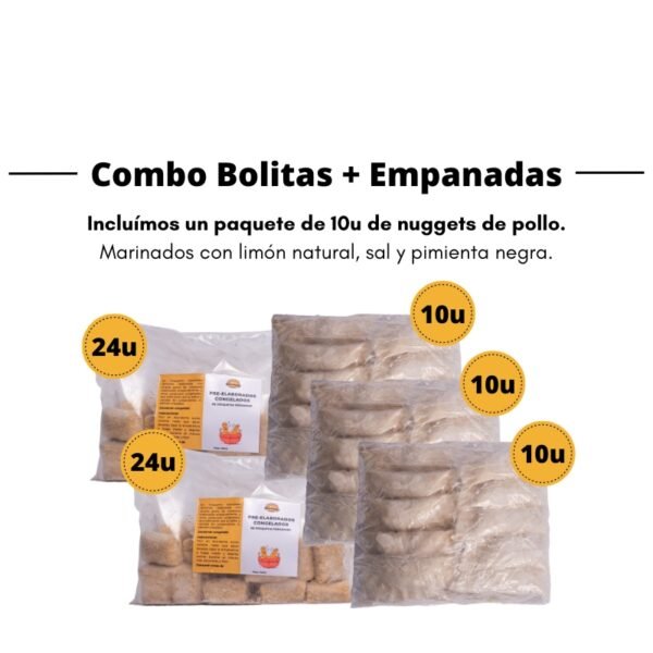 Combo de Bolitas con Empanaditas + Regalo