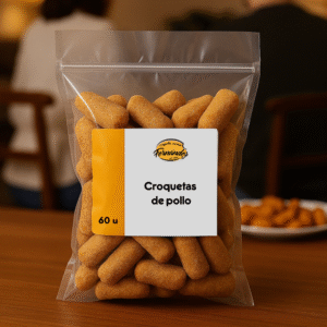 Pack de Croquetas de pollo (60u)