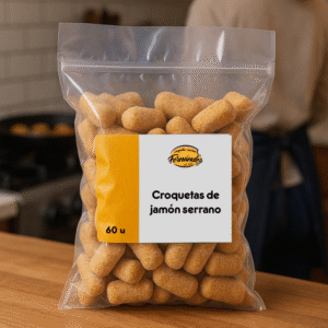 Pack de Croquetas de jamón serrano (60u)