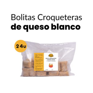 Bolitas Croqueteras de Queso Blanco (24u)